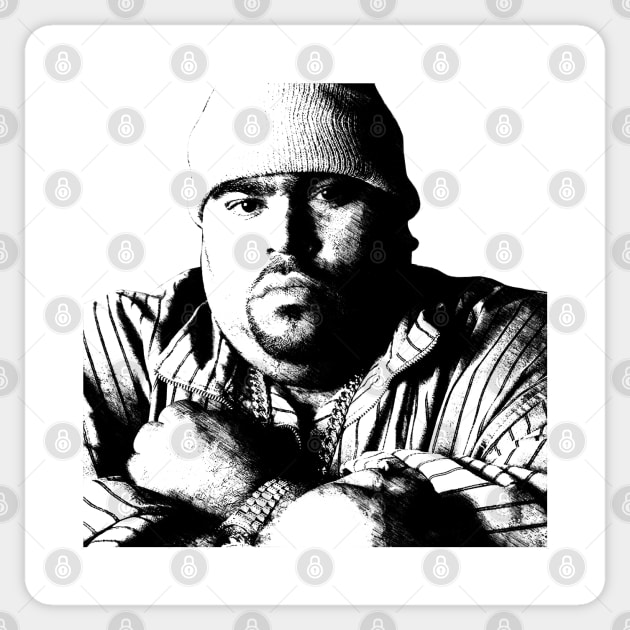 Big Pun Retro Sticker by tykler